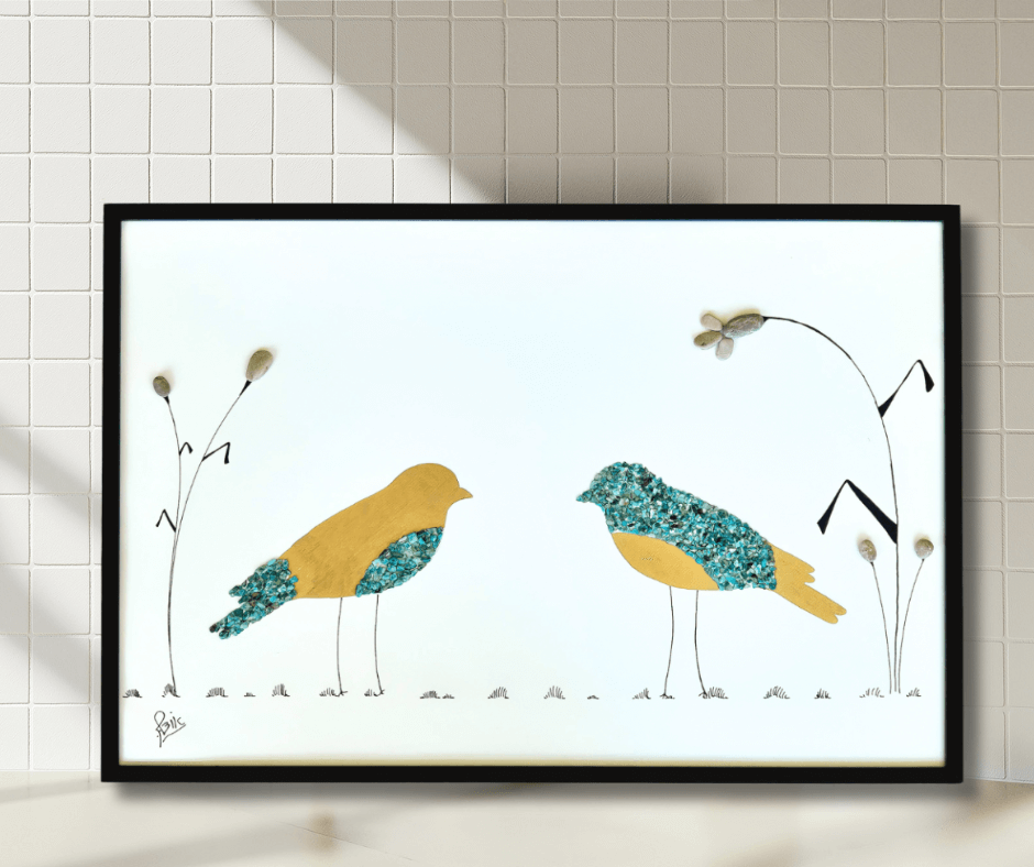 "ואנחנו שניים" - יצירת אומנות מקורית בעבודת יד טהורה