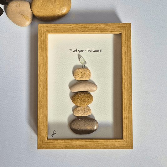איזון - Find your balance - מתנה ליום הולדת - מתנה מקורית עם משמעות