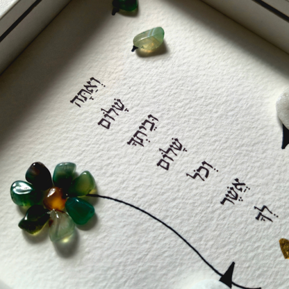 ואתה שלום וביתך שלום וכל אשר לך שלום (s)