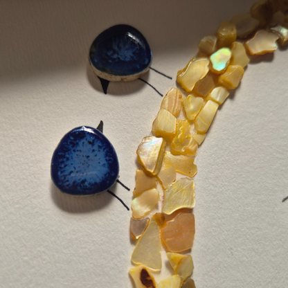 מזמור לתודה מעוצב, מתנות מקוריות בעבודת יד, יודאיקה מודרנית לקיר, מתנה יהודית עם נשמה, יודאיקה מיוחדת