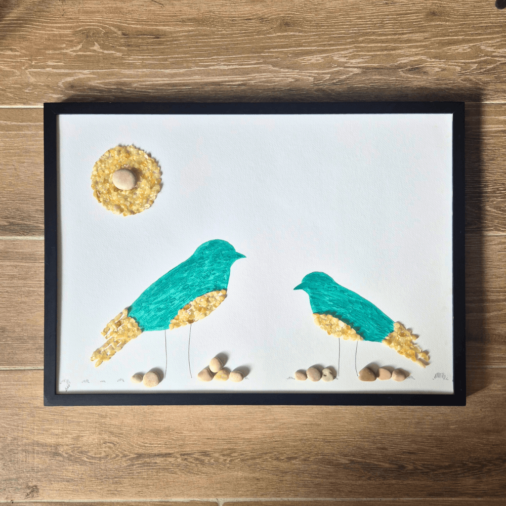 "שמש שזורחת עלי" - יצירת אומנות ייחודית