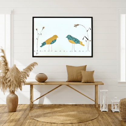 "ואנחנו שניים" - יצירת אומנות מקורית בעבודת יד טהורה