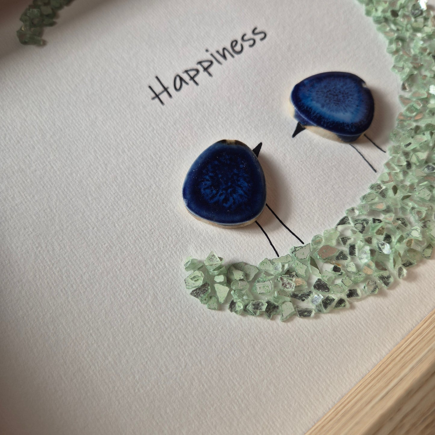 Happiness in blue