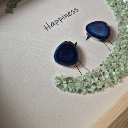 Happiness in blue