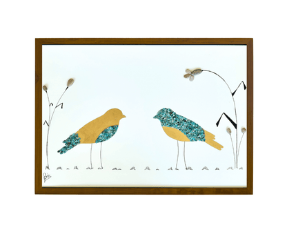 "ואנחנו שניים" - יצירת אומנות מקורית בעבודת יד טהורה