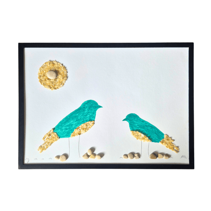 "שמש שזורחת עלי" - יצירת אומנות ייחודית