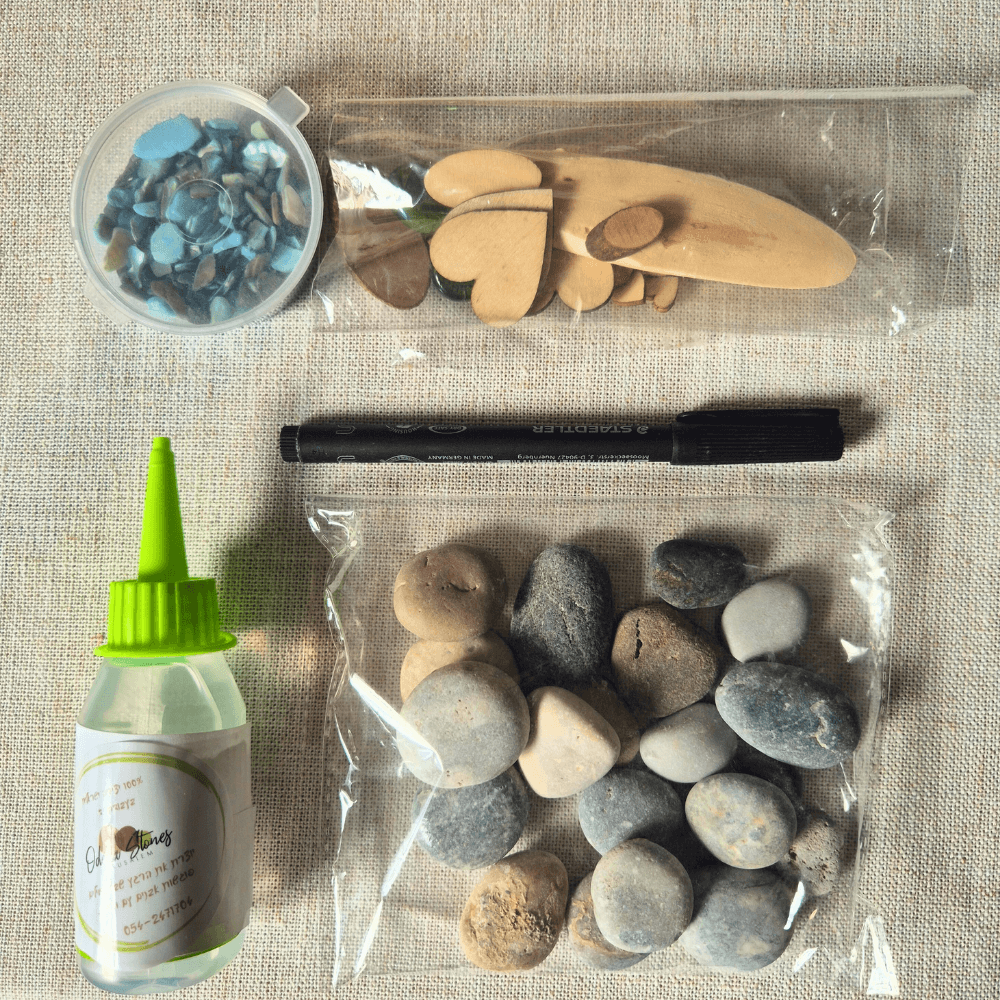 ערכת יצירה DIY – “האבן מספרת סיפור”