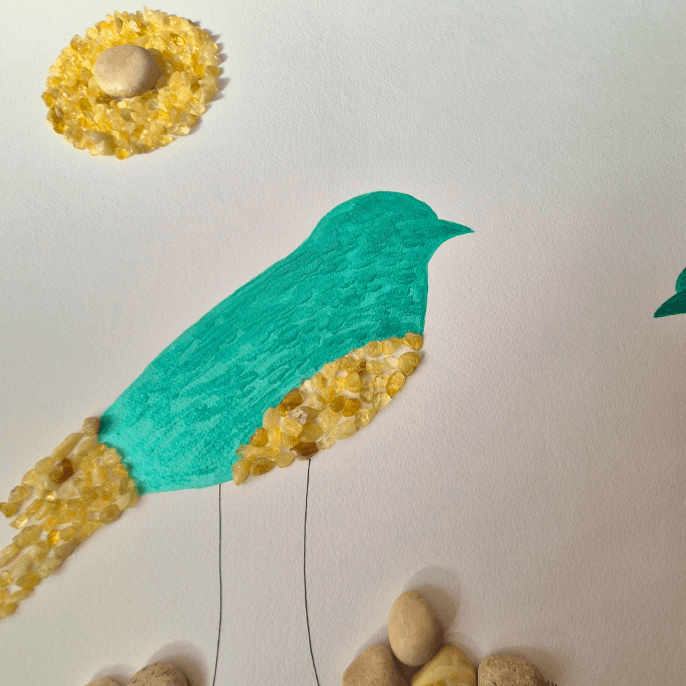 "שמש שזורחת עלי" - יצירת אומנות ייחודית