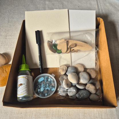 ערכת יצירה DIY – “האבן מספרת סיפור”