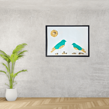 "שמש שזורחת עלי" - יצירת אומנות ייחודית