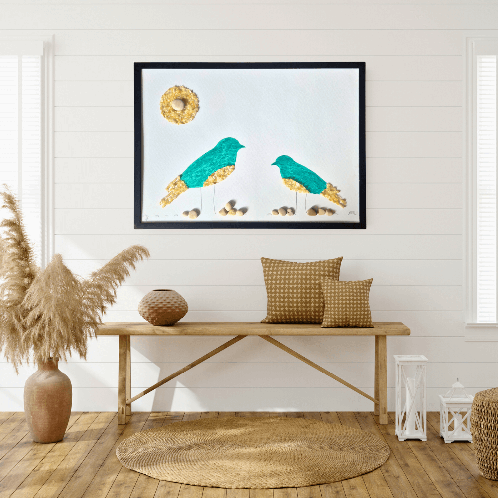 "שמש שזורחת עלי" - יצירת אומנות ייחודית